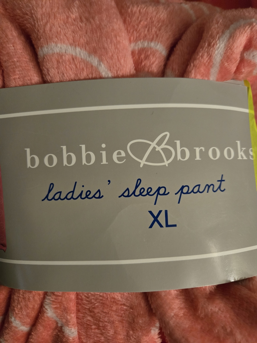 Bobbie Brooks Coral Plush Ladies' Sleep Pants